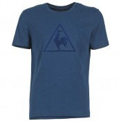 Vente Privée Le Coq Sportif Abrito T Marine - T-Shirts Manches Courtes Homme